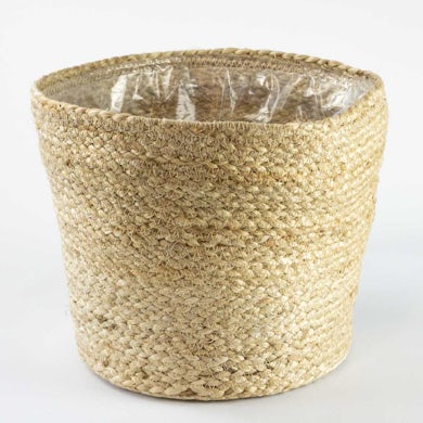 Panier Nauru Jute Avec Doublure En Plastique Be Green Acheter En Ligne Be Green