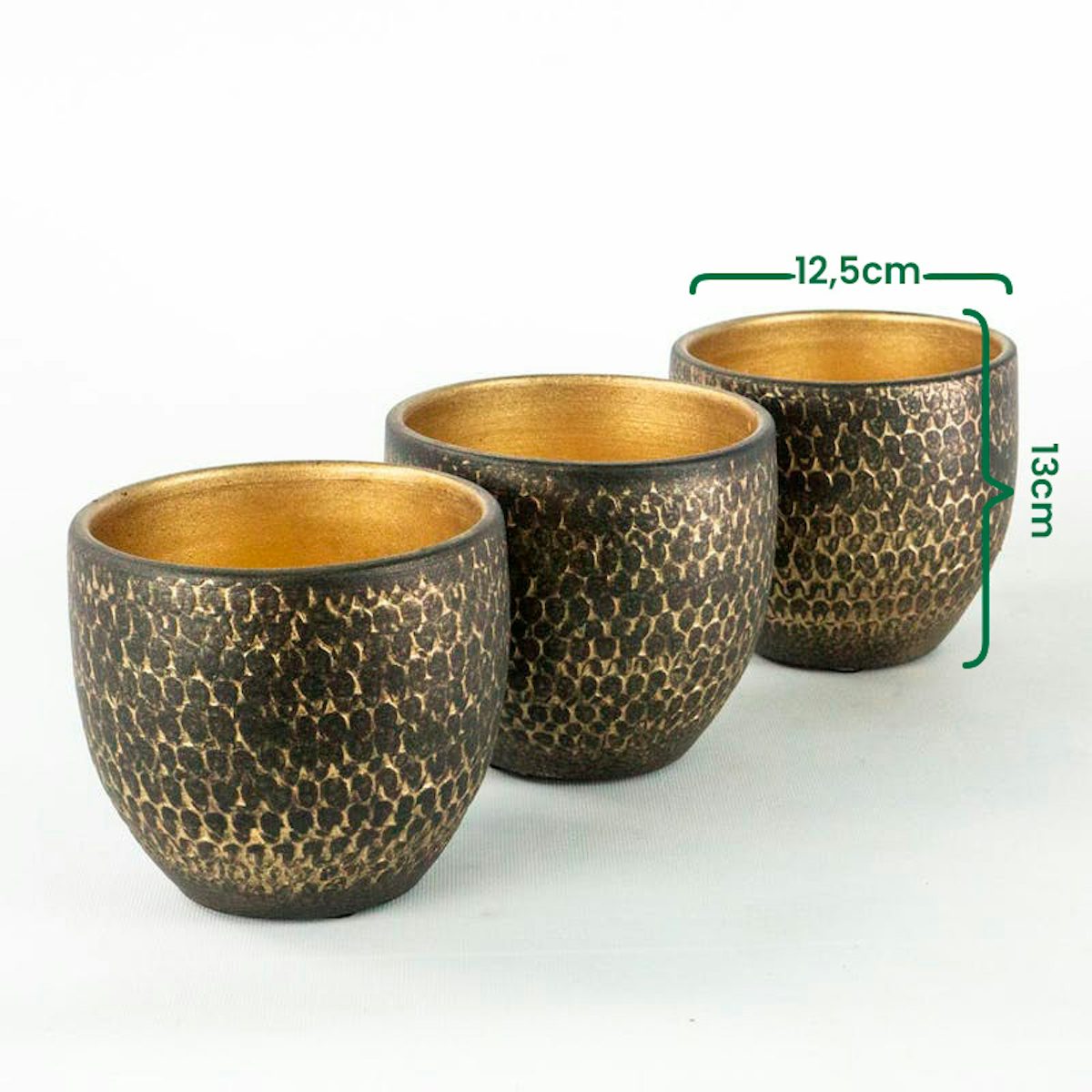 Trio Vasi Marocco - S/12 cm