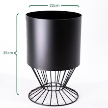 Vaso Panama / L-22 cm
