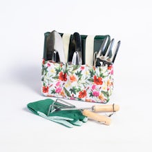 Botanical bag with tools