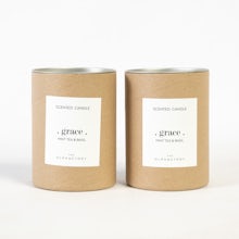 White Lotus Scented Candle Duo