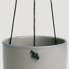 Cache-pot suspendu Grey - S/11cm