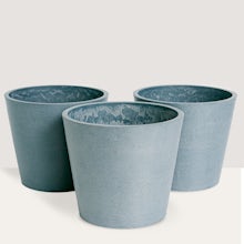 Trio Eco Amsterdam Grey pots - M/15cm